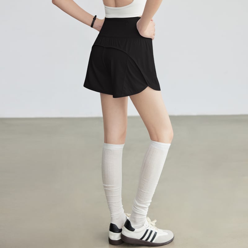 Youyou naiste suvised pilates lühikesed püksid — hingavad, 83% nailon / 17% spandeks, sale lõige, jooksmiseks (2025 suvi)