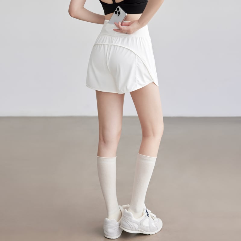 Youyou naiste suvised pilates lühikesed püksid — hingavad, 83% nailon / 17% spandeks, sale lõige, jooksmiseks (2025 suvi)