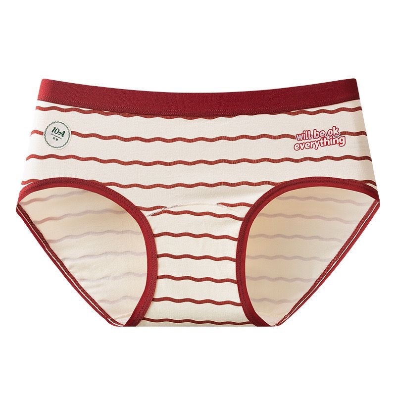 Chiloți damă din bumbac antibacteriali, talie medie, cu zonă inghinală extinsă; material principal: bumbac (90–95%); căptușeala zonei inghinale: 95–100% bumbac