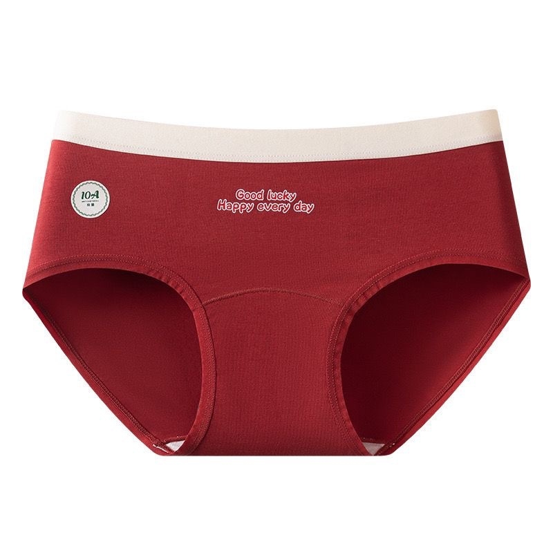 Chiloți damă din bumbac antibacteriali, talie medie, cu zonă inghinală extinsă; material principal: bumbac (90–95%); căptușeala zonei inghinale: 95–100% bumbac