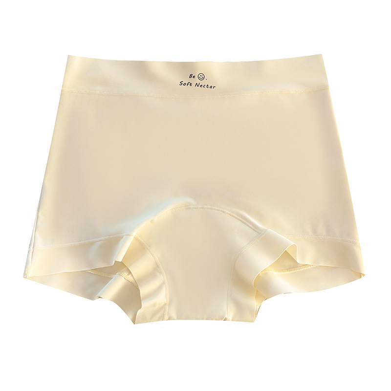 Lenjerie intimă pentru femei Ice Silk, boxer briefs, talie medie, nailon 90–95%, căptușeală în zona crosei 100% bumbac, antibacterian, respirabil