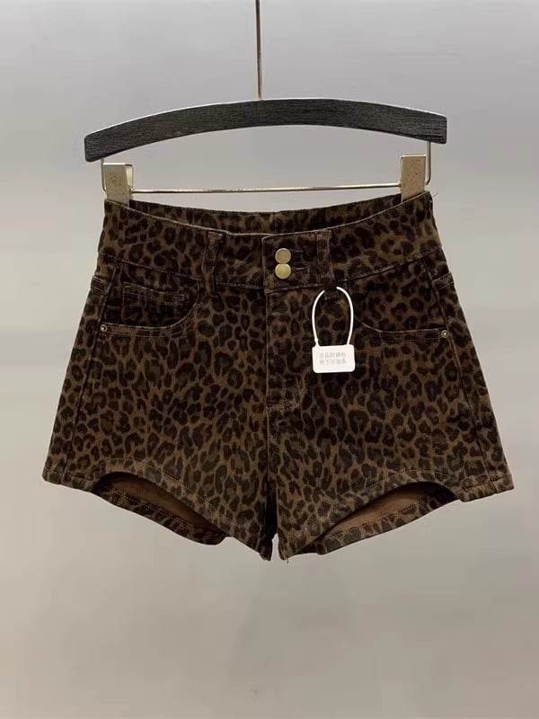 Denim lühikesed püksid - kõrge vöökoht, 3/4 pikkus, tihke lõige, sirge stiil