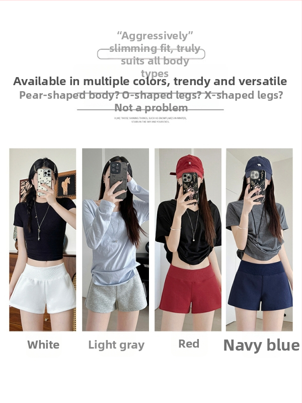 Moteriškos laisvalaikio kelnės su žemu juosmeniu ir plačia siluete, Capri ilgis, poliesterio/medvilnės mišinys, lengvas tempimas