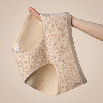 Moteriški medvilniniai apatinių kelnaitės su juosmeniu, vidurinis juosmuo, 40-count plokščias audinys, intarpas iš medvilnės