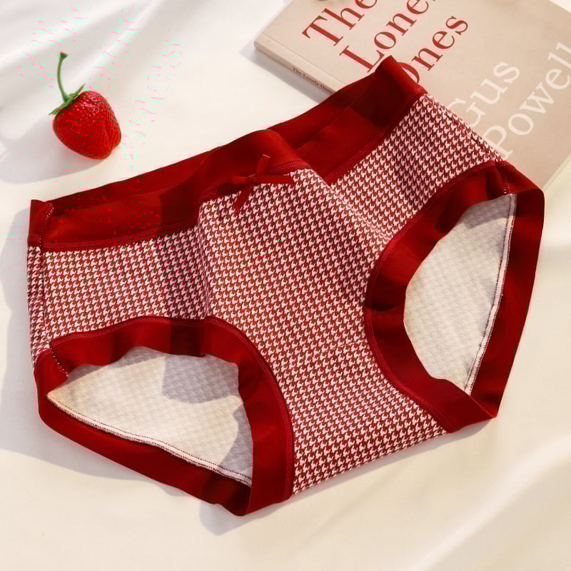 Moteriški medvilniniai apatiniai su antibakterine apsauga, kvėpuojantys, vidurio juosmens, 90–95% medvilnė