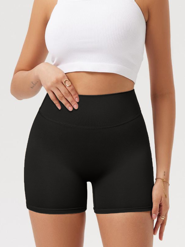 Jooga lühikesed - tuharate tõstmine, kõrge vöökoht, õmblusteta, 82% polüester, 18% elastaan, Talv 2025