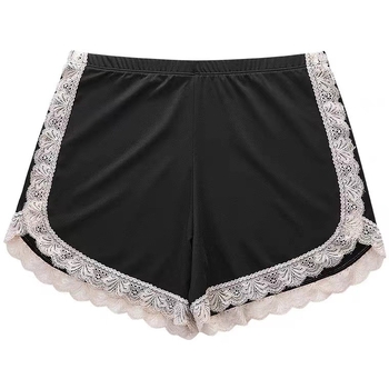 Colanți de siguranță pentru femei, din țesătură Milk Silk, talie medie, uscare rapidă, anti-transparență, căptușeală din fibre de cărbune de bambus