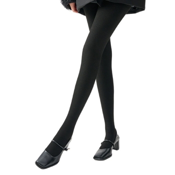 Harisnyanadrág egyszínű, közepes vastagságú, akril rostból, lábformázás és melegítés