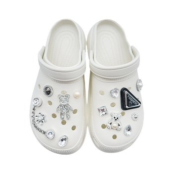 DIY jalatsite avade aksessuaarid, kolmemõõtmeline karikatuurjalatsite lill, mudel 23-42, sobib sussidele ja teistele jalatsitele, Hengge Mei bränd, sobiv suve-, kevade- ja sügiseses hooaegade jaoks