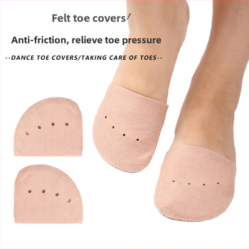 Filcist varbakaitsed balleti jalanõude jaoks – pehme esikäpa padi; materjal: feltt; mudel: felt varbakaitsed; stiil: pointe katmised; sobivad jalanõud: jooksujalatsid, igapäevased jalanõud, soojad jalanõud