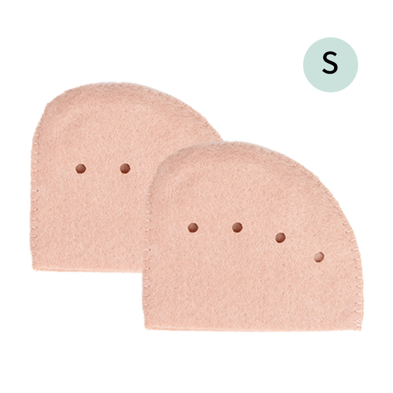 Filcist varbakaitsed balleti jalanõude jaoks – pehme esikäpa padi; materjal: feltt; mudel: felt varbakaitsed; stiil: pointe katmised; sobivad jalanõud: jooksujalatsid, igapäevased jalanõud, soojad jalanõud