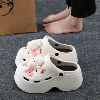 Jibbitz kolmemõõtmeline plüüš jalatsiklips – dekoratsioon sandaalidele, sussidele ja teistele jalanõudele – DIY Hole Shoes tarvikud Hengge Meiilt, sobib kõigile aastaaegadele