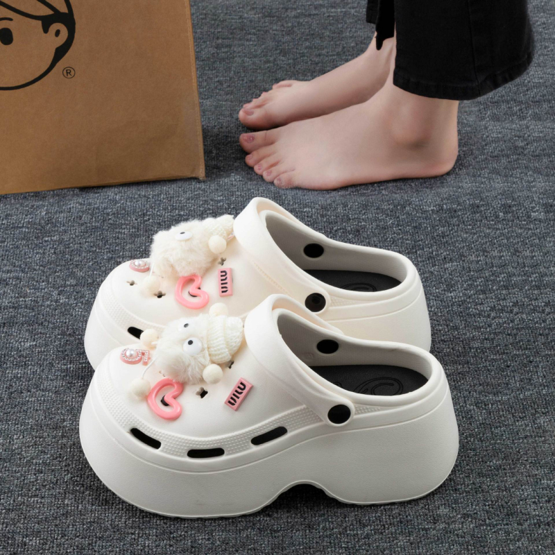 Jibbitz kolmemõõtmeline plüüš jalatsiklips – dekoratsioon sandaalidele, sussidele ja teistele jalanõudele – DIY Hole Shoes tarvikud Hengge Meiilt, sobib kõigile aastaaegadele