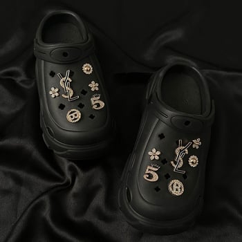 Crocs daisylille aksessuaarid - eemaldatav dekoratiivne klips, mudel An0207; Ühilduv: sandaalid, sussid, Crocs; Stiil: karikatuurne klips; Kõikide aastaaegade jaoks