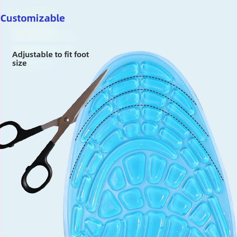 TPE zole ar triecienu absorbēšanu, pilna garuma, piemērota sneakers, ikdienas un darba apaviem, L/S kods