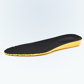 PU + lateksist sisetald kingadele, täis sisetald, hingav lateksikiht, sisemine kõrgendamine, sobib sportlikele, igapäevaste ja tööjalanõudele