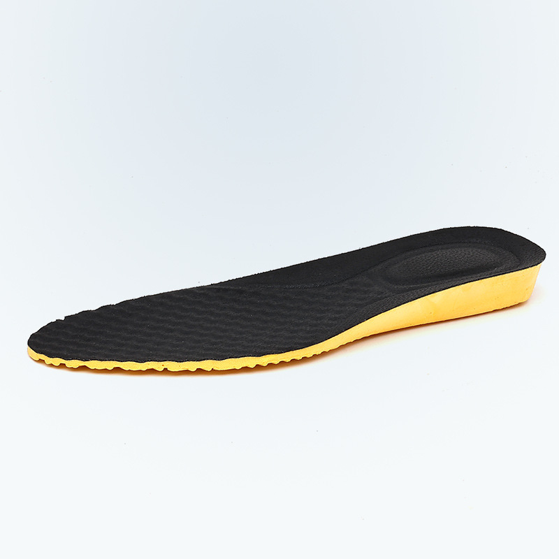 PU + lateksist sisetald kingadele, täis sisetald, hingav lateksikiht, sisemine kõrgendamine, sobib sportlikele, igapäevaste ja tööjalanõudele