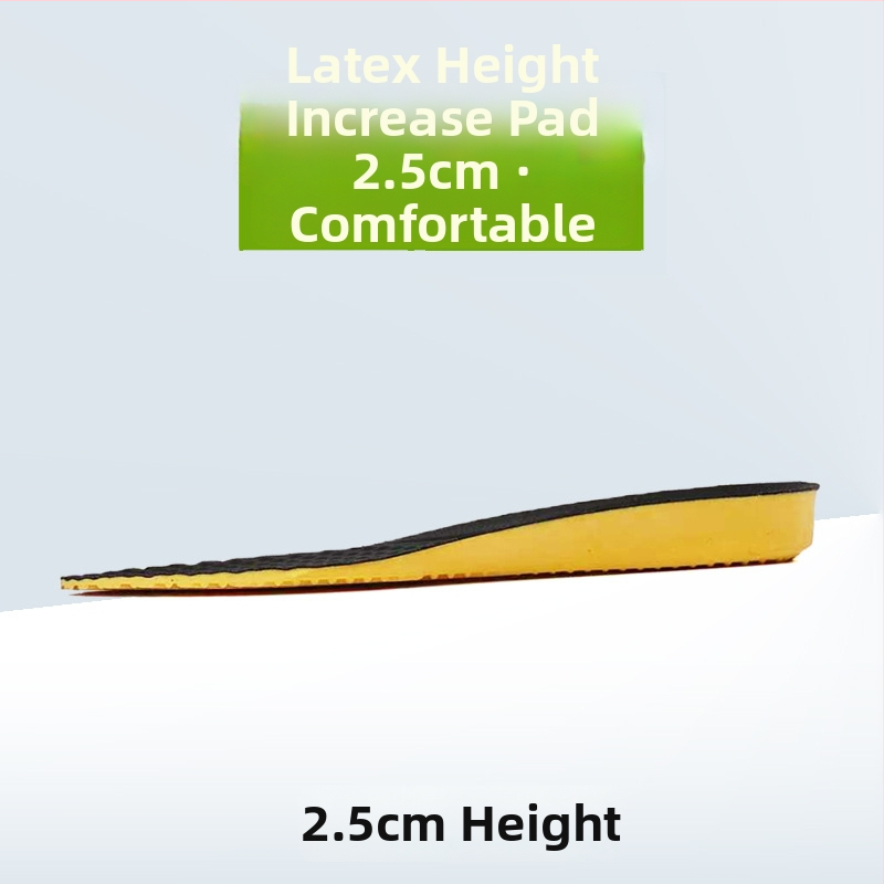 PU + lateksist sisetald kingadele, täis sisetald, hingav lateksikiht, sisemine kõrgendamine, sobib sportlikele, igapäevaste ja tööjalanõudele