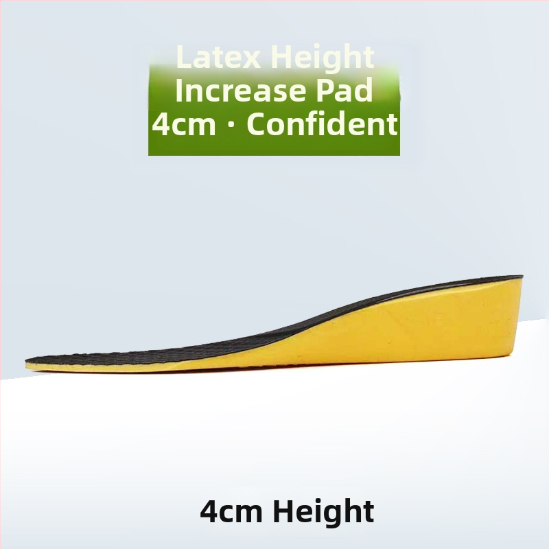 PU + lateksist sisetald kingadele, täis sisetald, hingav lateksikiht, sisemine kõrgendamine, sobib sportlikele, igapäevaste ja tööjalanõudele