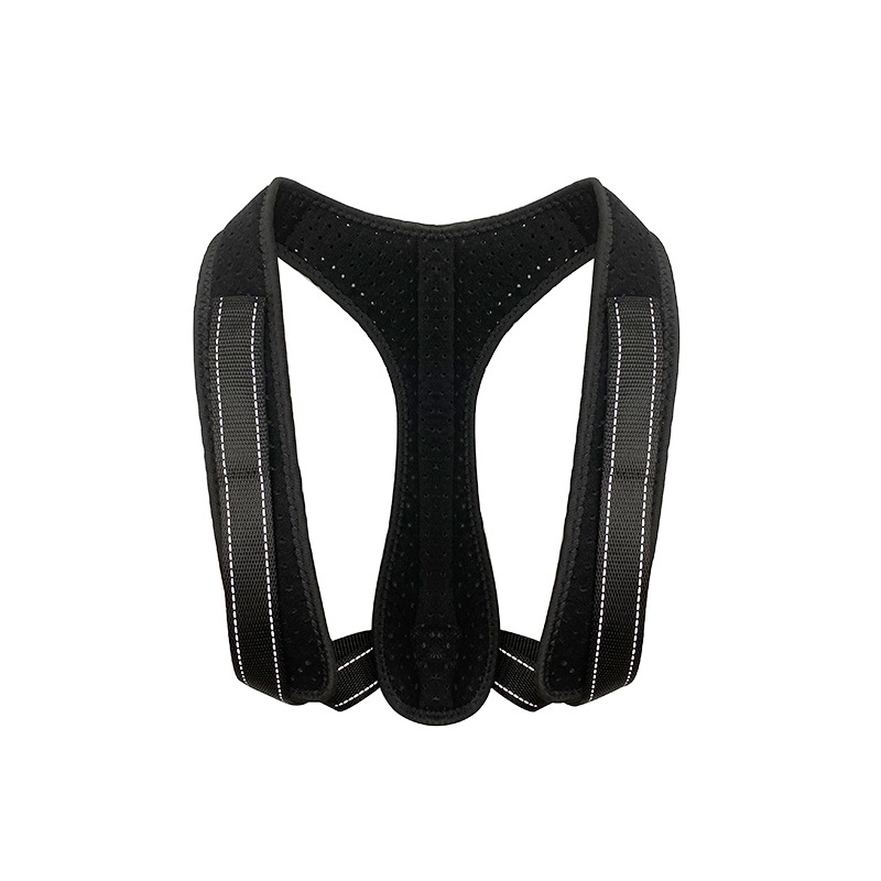 Laikysenos korektorius nugaros srityje - reguliuojamas JZD-3107, nailonas, laikysenos korekcija nugarai, tinkamas sportui ir sveikatos priežiūrai