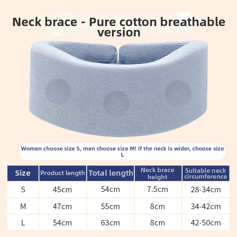 Kaklo dirželis namų naudojimui su trakcija, kaklo slankstelių parama, kaklo apsauga (Prekės ženklas: Zhuo chen, Modelis: neck brace)