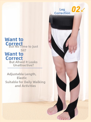 Vaikų kojų ortozė vidinės rotacijos korekcijai, modelis YKS-5081, poliesteris, apsauginė įranga, gamintojas Su Xing, 1 mėnesio garantija