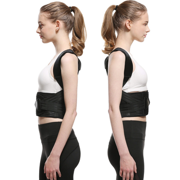 Suaugusiųjų laikysenos korektorius diržas - medicinis nugaros palaikymas, atvirų pečių dizainas, CNAS sertifikuotas, modelis C8-1, Samepeak (Samepeak, C8-1, CNAS sertifikuotas, Nugaros palaikymas)