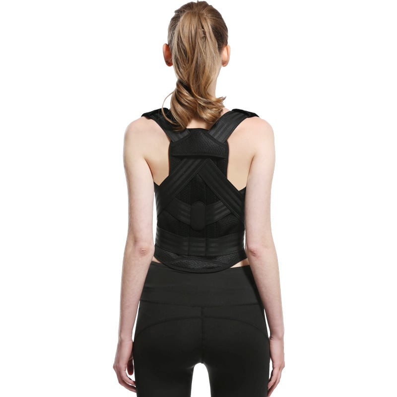 Suaugusiųjų laikysenos korektorius diržas - medicinis nugaros palaikymas, atvirų pečių dizainas, CNAS sertifikuotas, modelis C8-1, Samepeak (Samepeak, C8-1, CNAS sertifikuotas, Nugaros palaikymas)