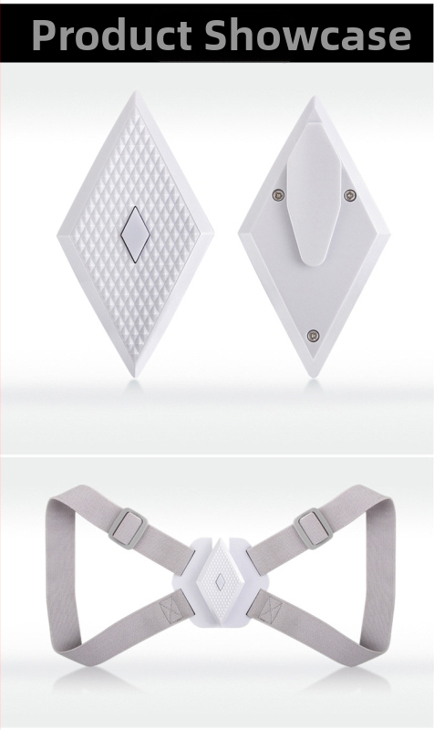 Laikysenos koregavimo įrenginys su išmaniais balsų priminimais vaikams ir suaugusiems, indukcinis sėdėjimo laikysenos korektorius — Prekės ženklas Yishengle, Modelis 058, 2020