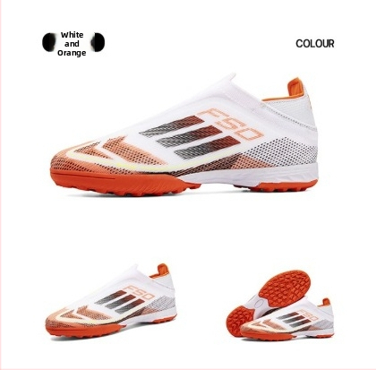 Futbolo bateliai su kvėpuojančia technologija, žemas viršus iš sintelinės odos, anti-slip gumos padai, treniruotėms ant žolės