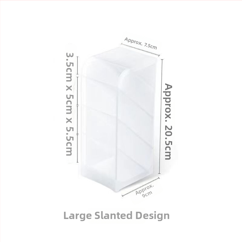 Tengxian BT-310 Plastikust ruudukujuline laua kirjutusvahendi hoidik nelja sektsiooniga kalddisainiga