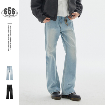 Meeste 517 džinsid, Ameerika vanaaegne pesu, kergelt laienevad jalad, keskmine talje