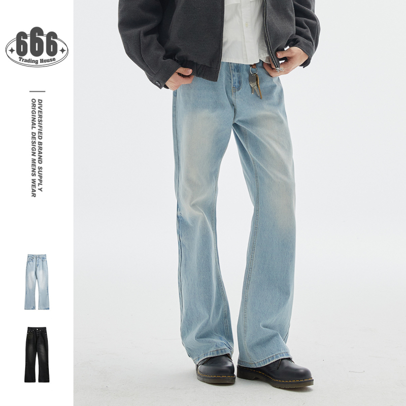 Meeste 517 džinsid, Ameerika vanaaegne pesu, kergelt laienevad jalad, keskmine talje