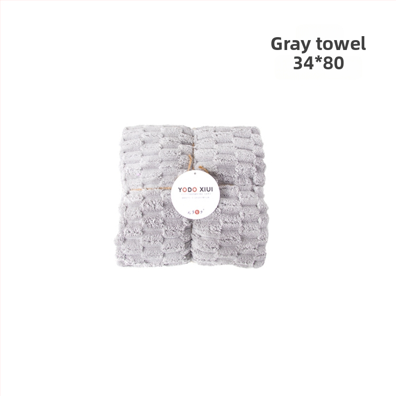 Veido rankšluostis iš koralo fliso, džakardo 150D, svoris 80–100 g