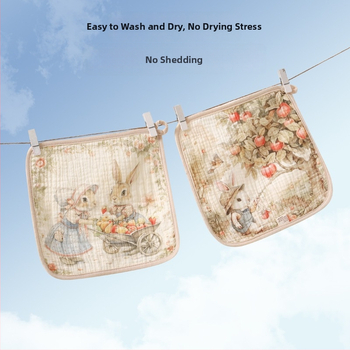 Seilių rankšluostis Type A, keturių sluoksnių medvilninė marlė, kūdikių veido ir rankų rankšluostis, sugeriantis