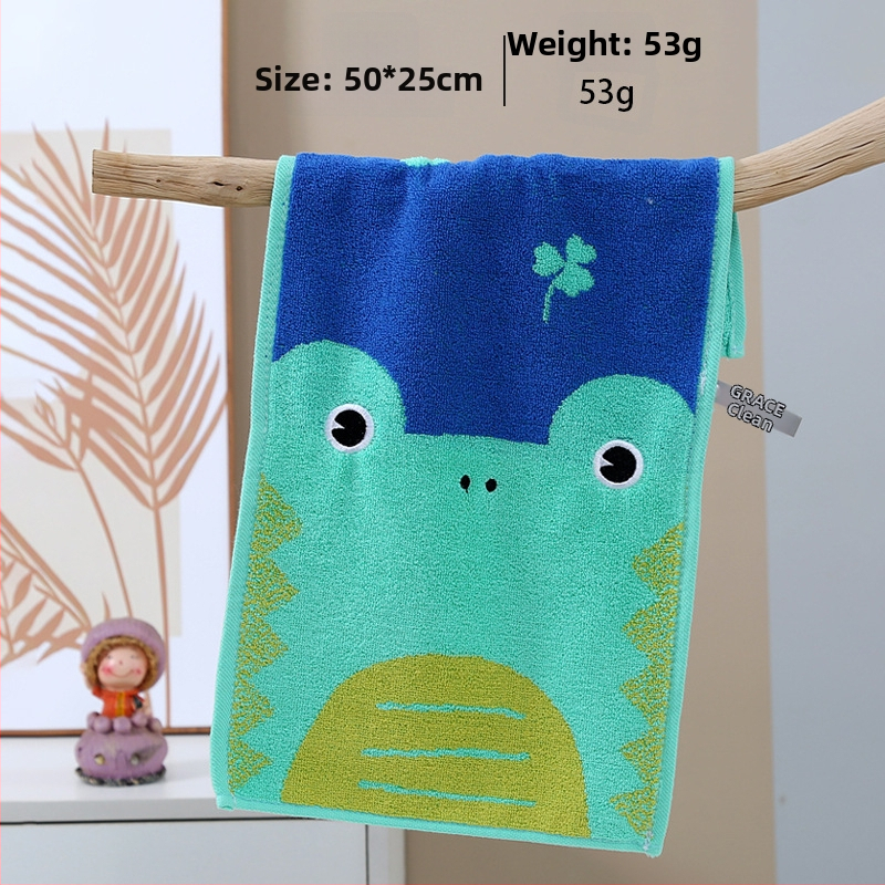 Grace Vaikų veido ir vonios rankšluostis, 100% medvilnė, džakardo/vienodo pynimo audinys, 32s siūlai, 50–80 g