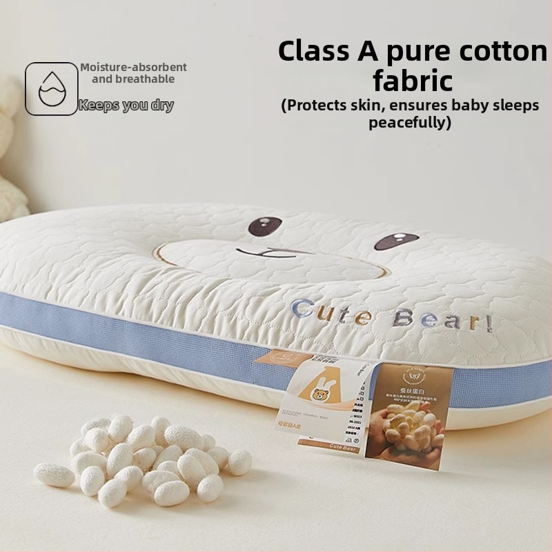 Stačiakampė kaklo palaikymo pagalvė, užpildas iš poliesterio pluošto su devynomis angomis, 100% medvilnės užvalkalas, minimalistinis stilius, skirta šono miegui