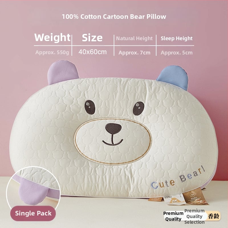 Stačiakampė kaklo palaikymo pagalvė, užpildas iš poliesterio pluošto su devynomis angomis, 100% medvilnės užvalkalas, minimalistinis stilius, skirta šono miegui