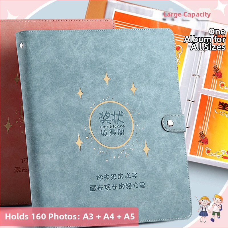 Odinė pažymėjimų rinkinio knyga, Avinar modelis 05, 120 puslapių, pritaikymas, storis 4