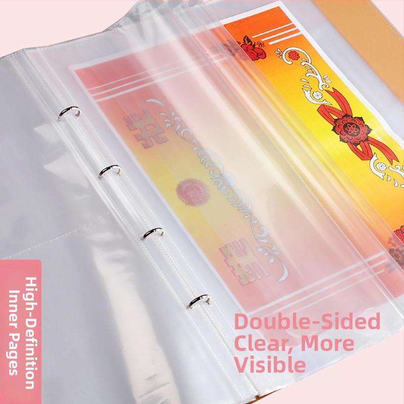 Ādas sertifikātu kolekcijas grāmata, Avinar modelis 05, 120 lappuses, pielāgošana pieejama, biezums 4