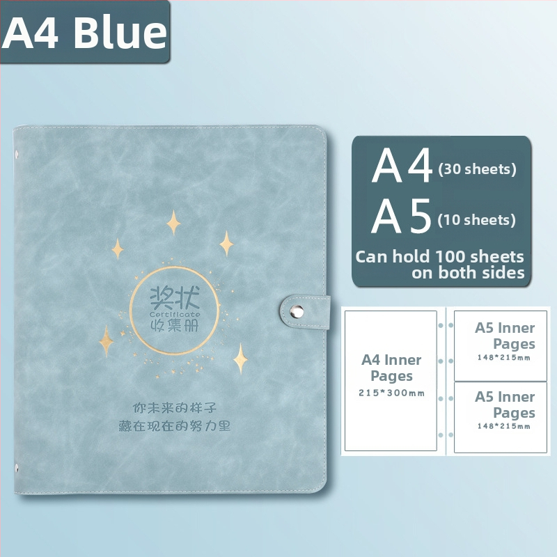 Odinė pažymėjimų rinkinio knyga, Avinar modelis 05, 120 puslapių, pritaikymas, storis 4