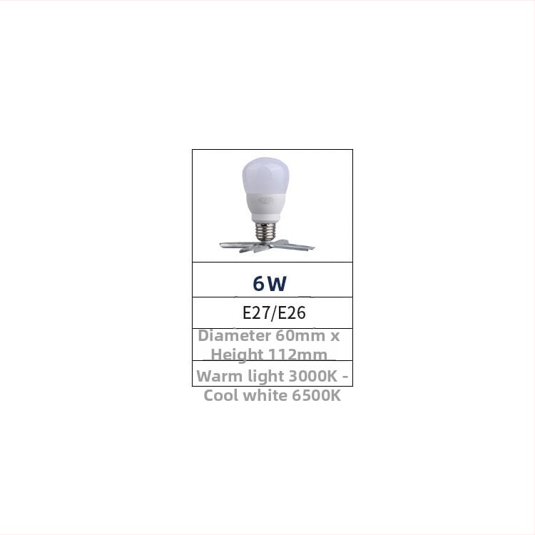 Bec LED cu telecomandă, dual-color reglabil, 6W, soclu E27, 500–1000 lm, fascicul 270°, IP44