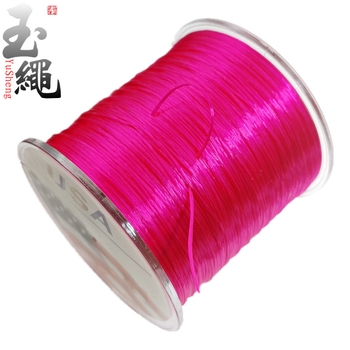 Гривна от кристална ахат със спандекс еластичен шнур, плоска тел, машинно навиване, марка Jade rope