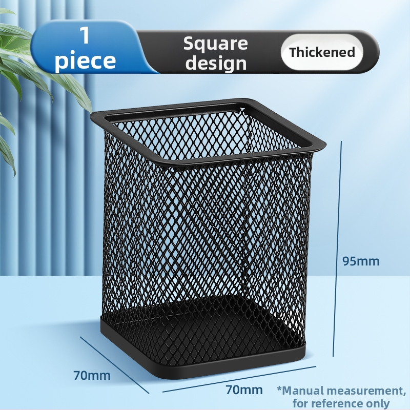 Excellent metalo rašiklio laikiklis – daugiafunkcinis stalinis organizatorius rašymo priemonėms