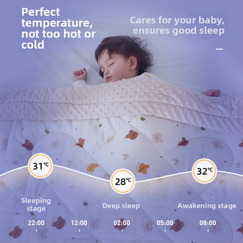 Vaikų žieminė storas medvilninė antklodė miegui darželyje, 3–12 metų, 500–800 g