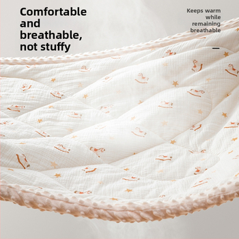 Vaikų žieminė storas medvilninė antklodė miegui darželyje, 3–12 metų, 500–800 g