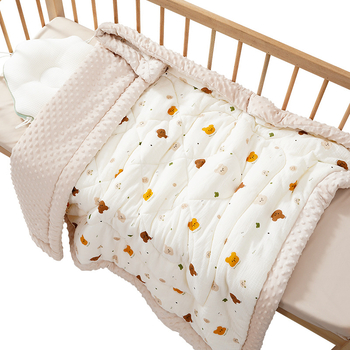 Vaikų žieminė storas medvilninė antklodė miegui darželyje, 3–12 metų, 500–800 g