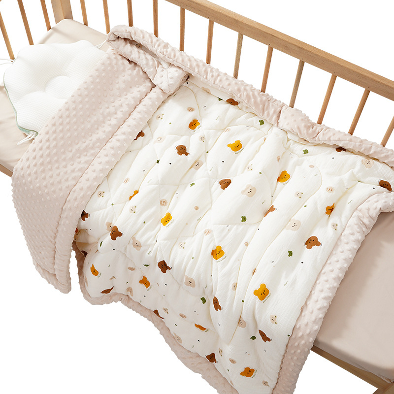 Vaikų žieminė storas medvilninė antklodė miegui darželyje, 3–12 metų, 500–800 g