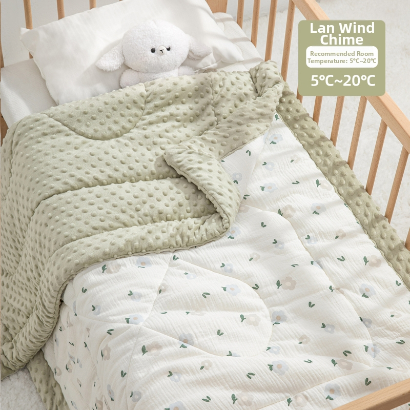 Vaikų žieminė storas medvilninė antklodė miegui darželyje, 3–12 metų, 500–800 g