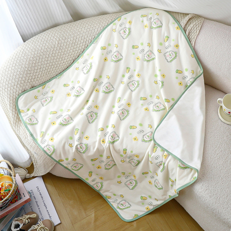 Naujagimio apsivijimo pledas, 100% medvilnė, poliesterio užpildas, gyvūnų raštas, visiems sezonams